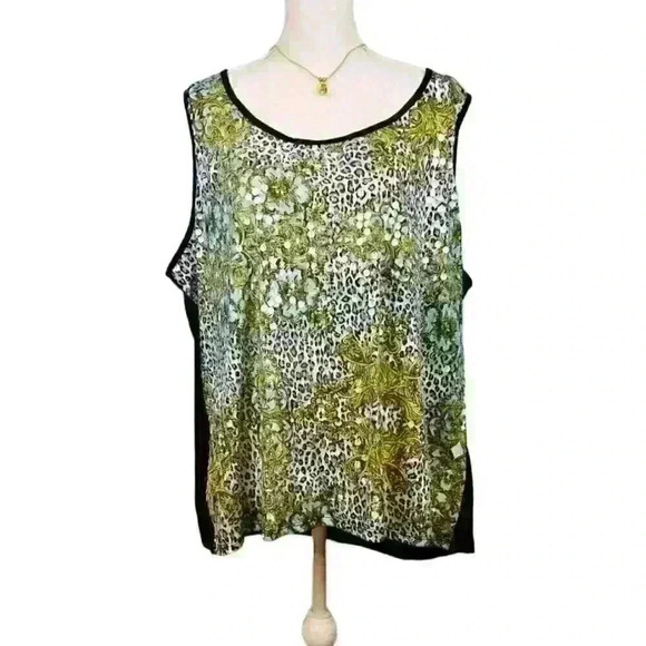 CATO Woman SEQUIN TUNIC Top MULTI-COLOR Lightweight Shirt STRETCH size 4x 26/28 - Picture 3 of 7